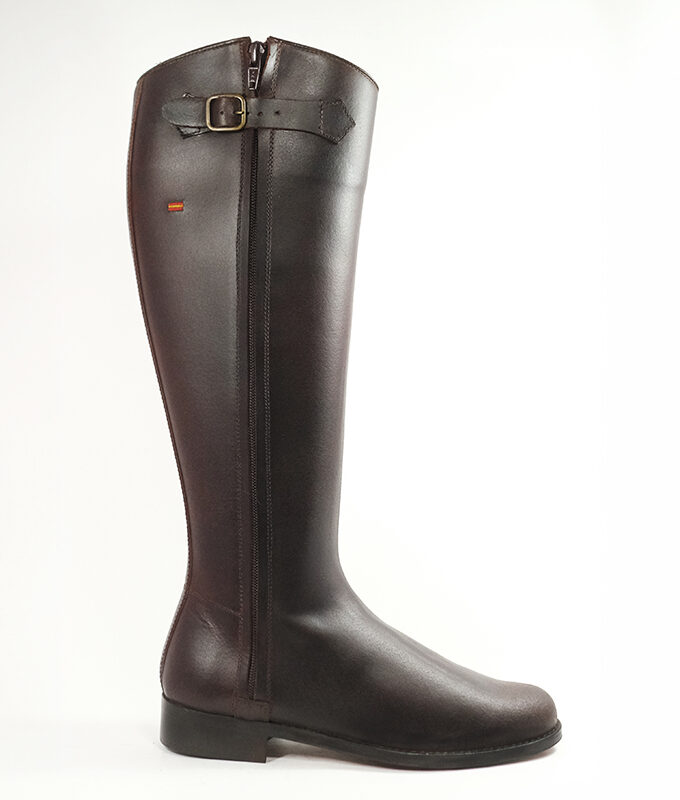 Bota equitación H-104 Castaña