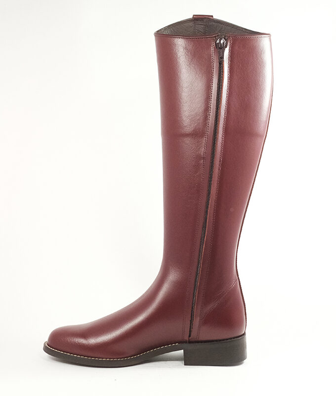 Bota equitación H-114A Burdeos