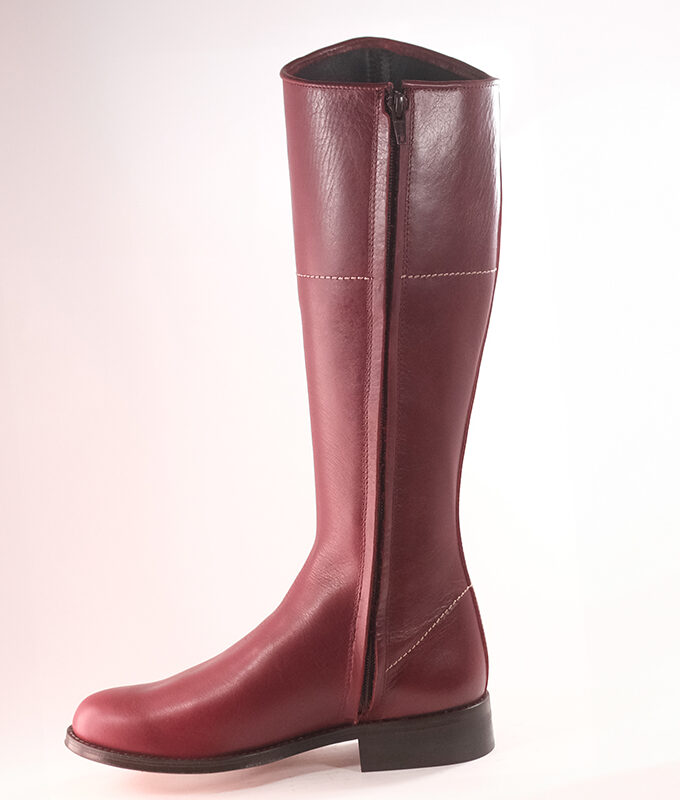 Bota equitación H-112 Burdeos